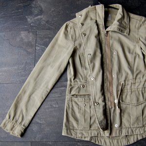 Divided H&M Olive Utility Jacket